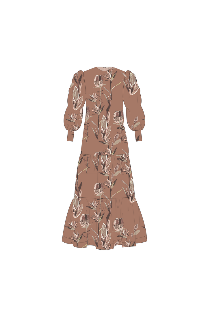 Vestido Manga Larga