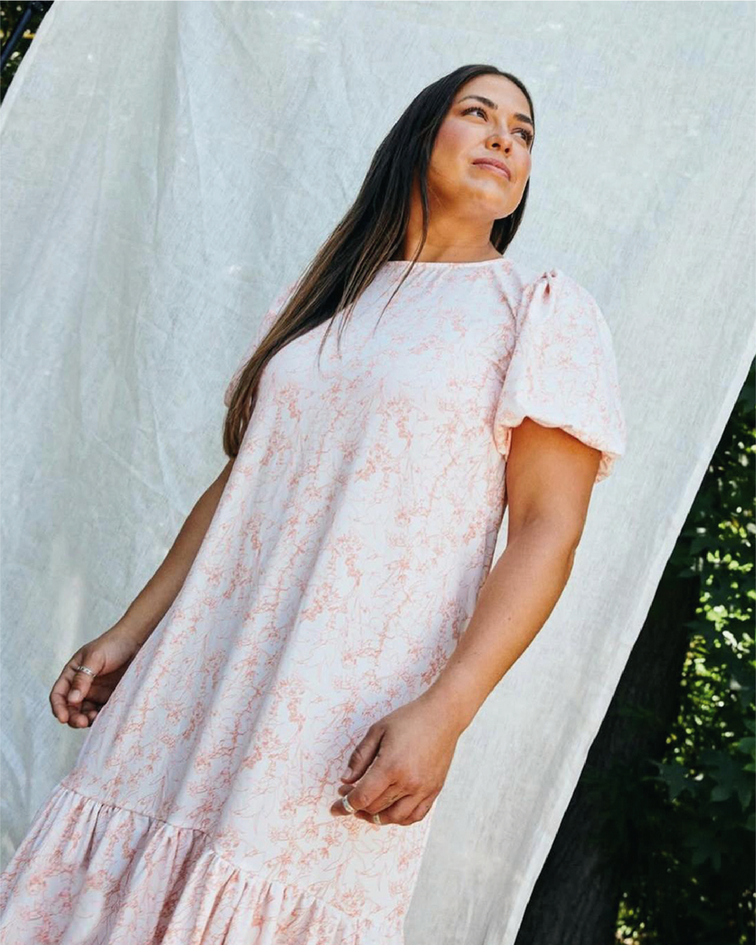 Vestido Manga Corta