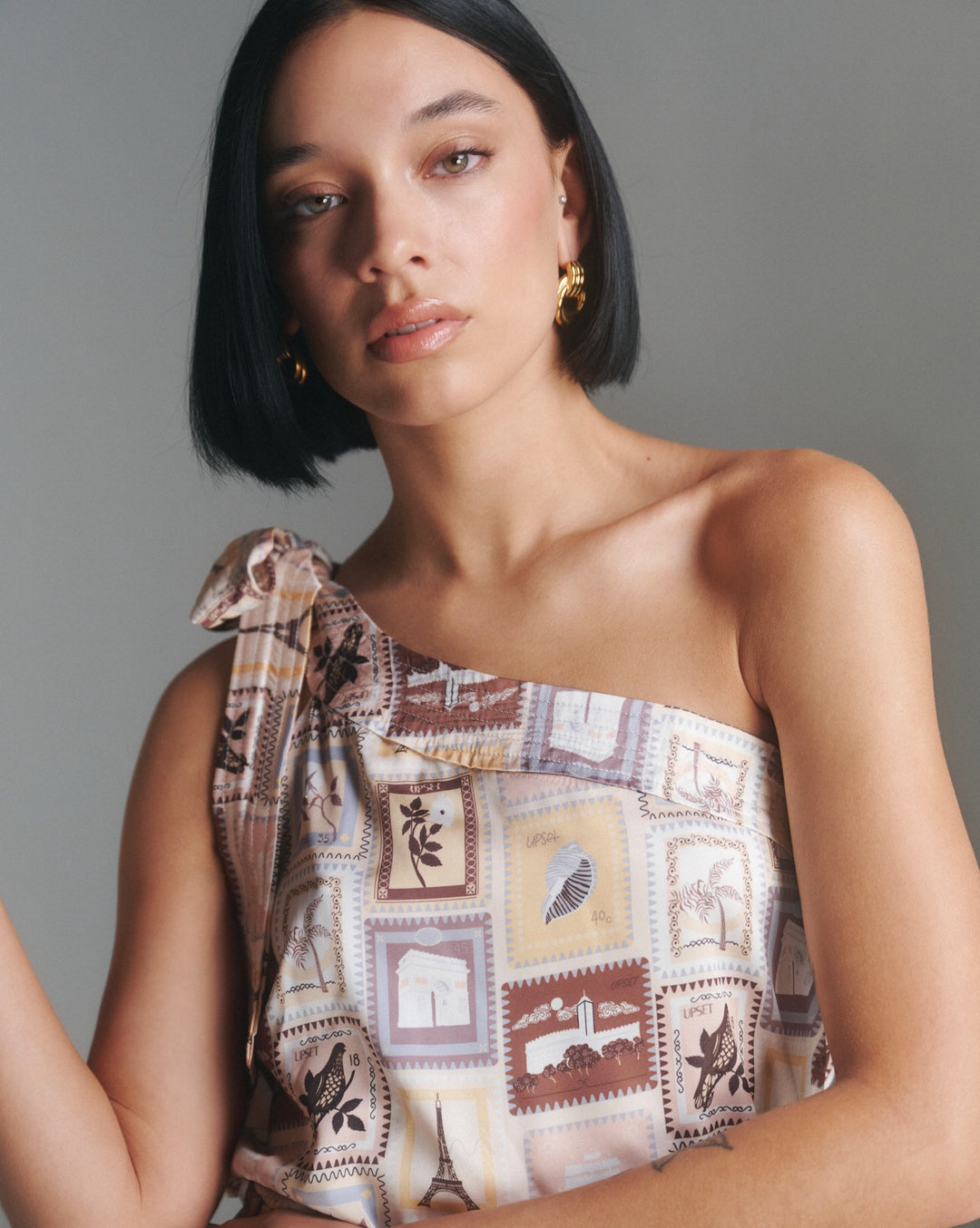 Blusa un hombro Le Champagne Tour