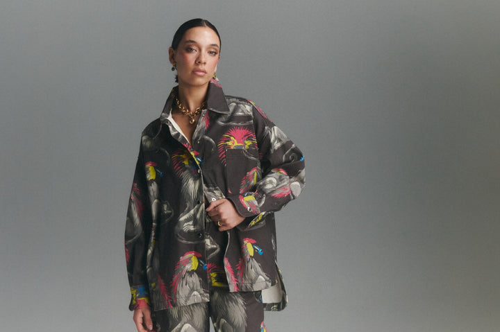 Chaqueta Oversize