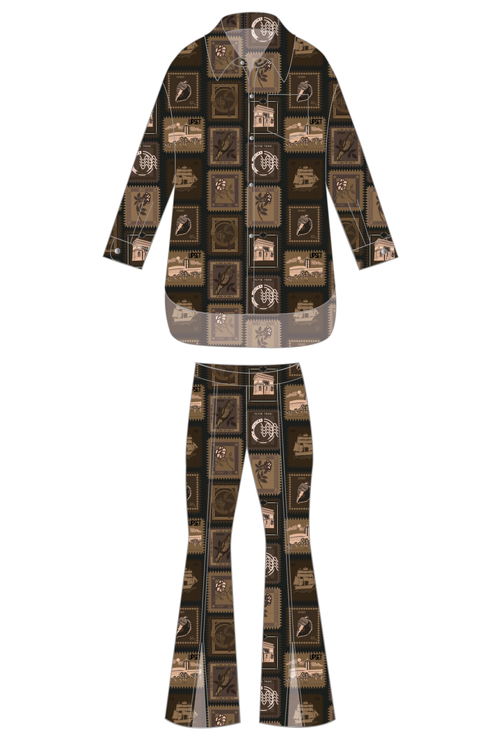 Set Chocolate Travel Postage