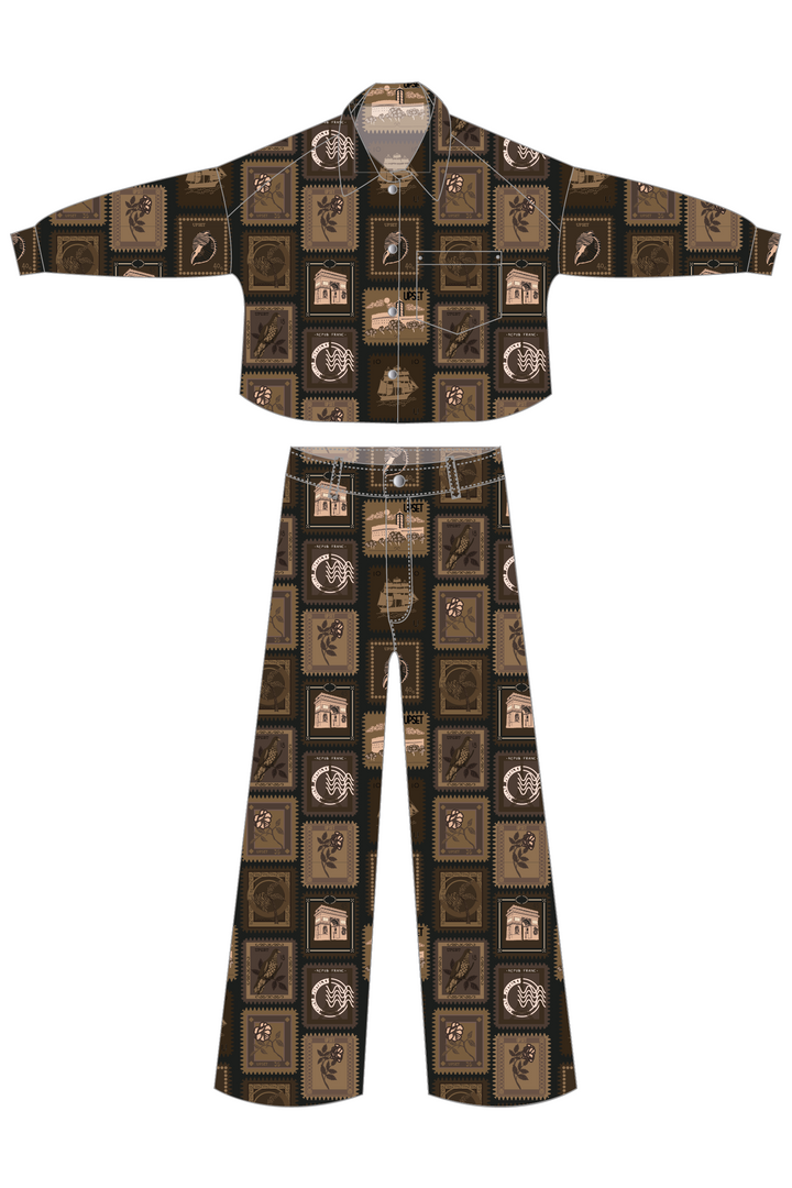 Set Chocolate Travel Postage