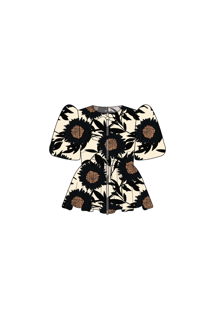 Blusa Manga Globo