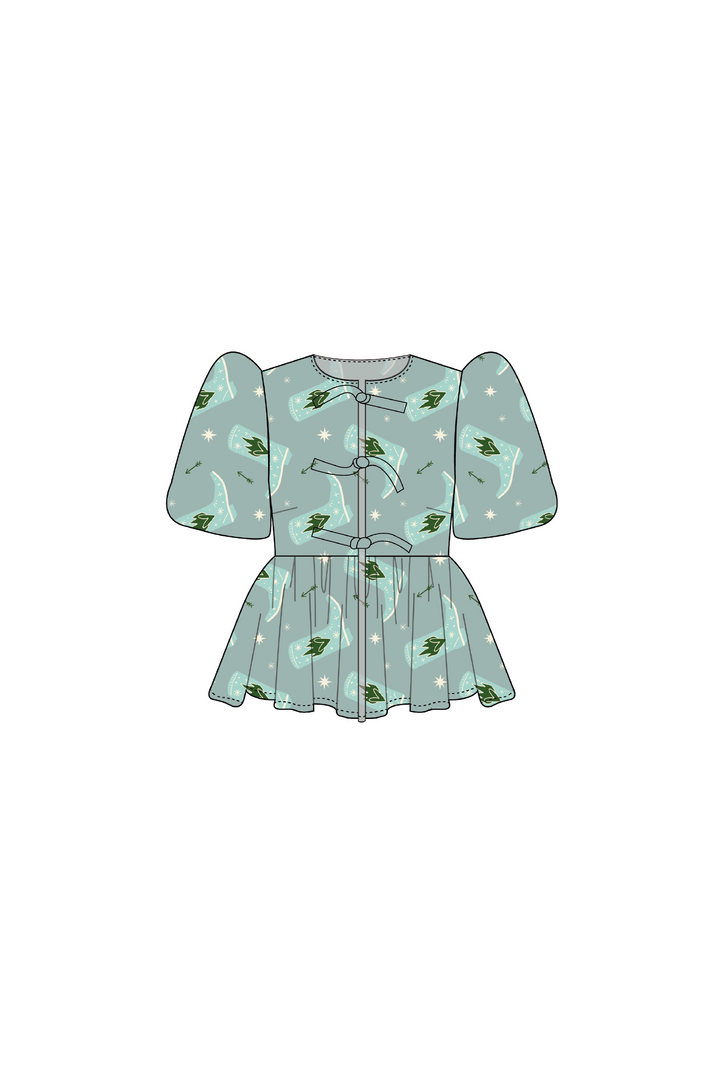 Blusa Manga Globo