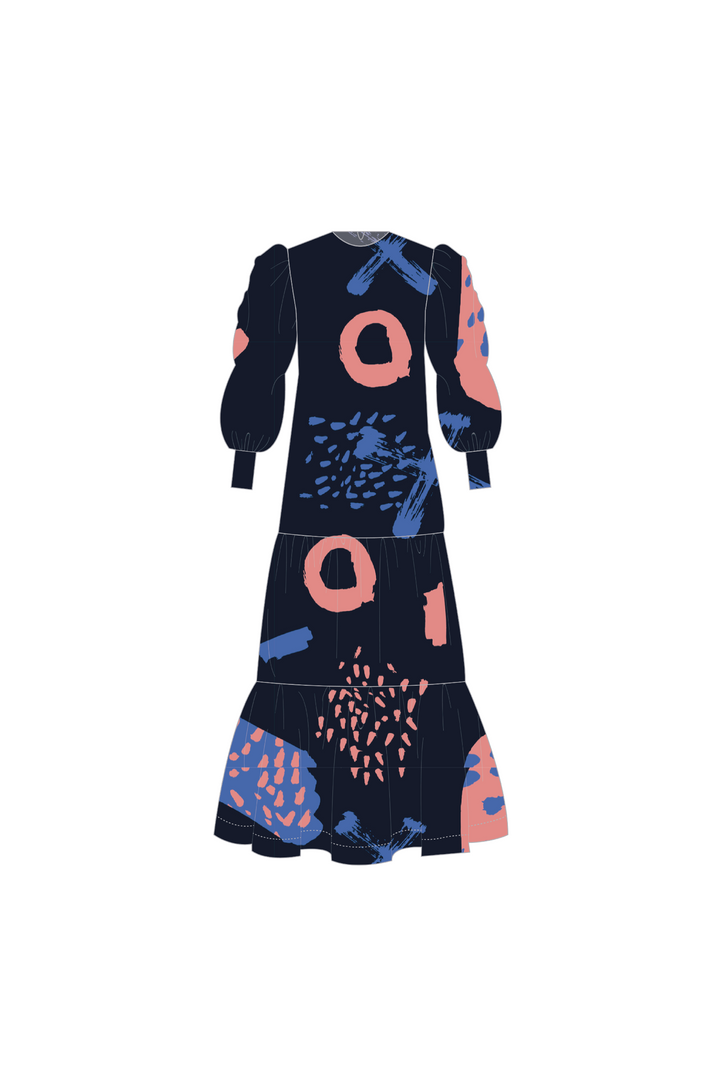 Vestido Manga Larga