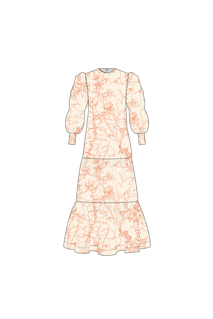 Vestido Manga Larga