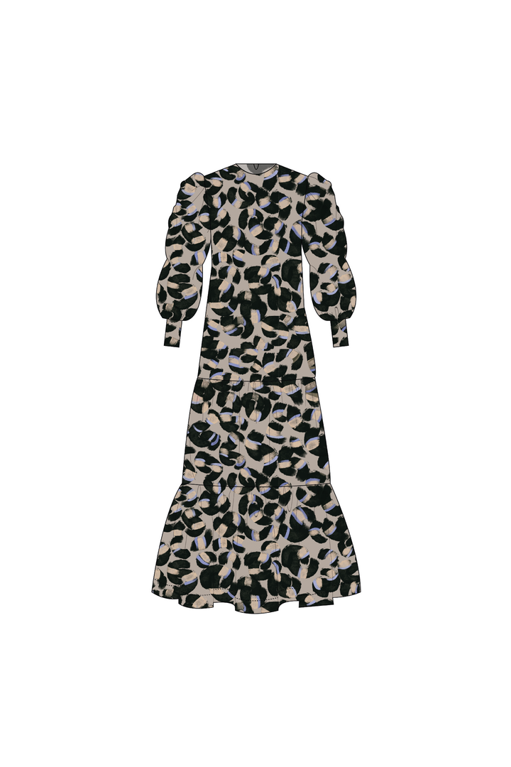 Vestido Manga Larga