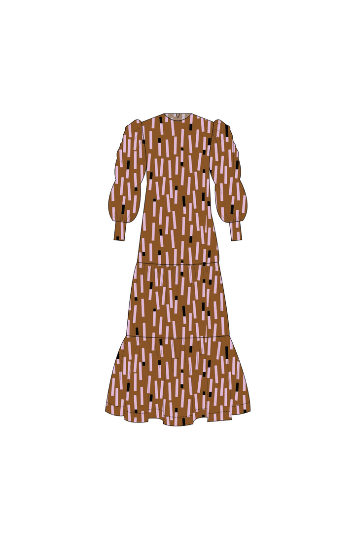 Vestido Manga Larga