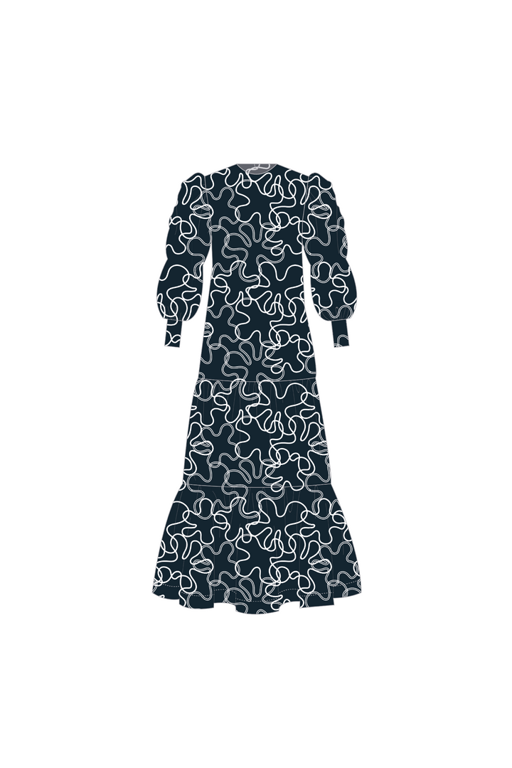 Vestido Manga Larga